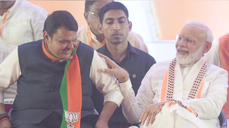 महाराष्ट्र में फिर बहुमत के साथ NDA की सत्ता वापसी की संभावना (फोटो-PTI)