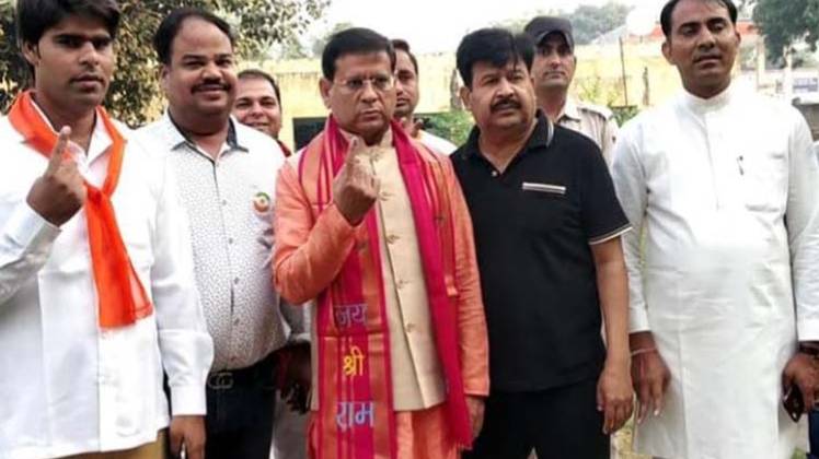 तिगांव से चुने गए बीजेपी विधायक राजेश नागर (फाइल फोटो)