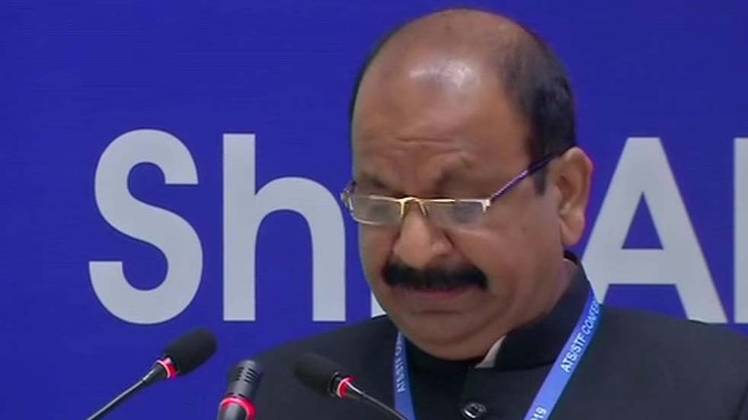 NIA के डीजी वाईसी मोदी की प्रेस कॉन्फ्रेंस (तस्वीर-ANI)