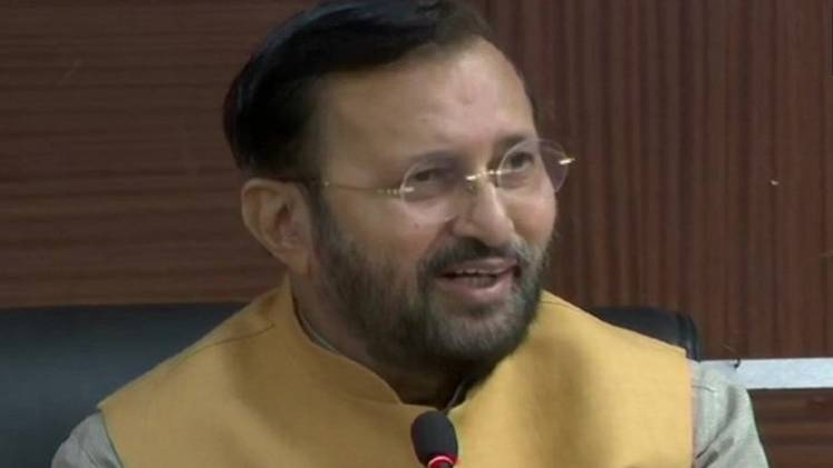 केंद्रीय पर्यावरण मंत्री प्रकाश जावड़ेकर (ANI)