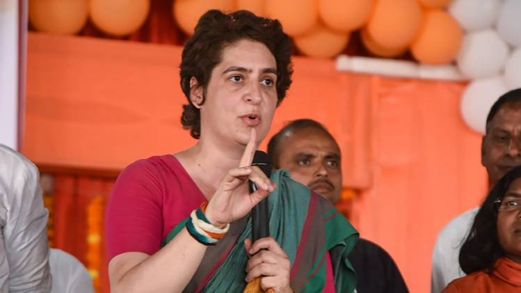 प्रियंका गांधी ने पीयूष गोयल पर साधा निशाना (फाइल फोटो)