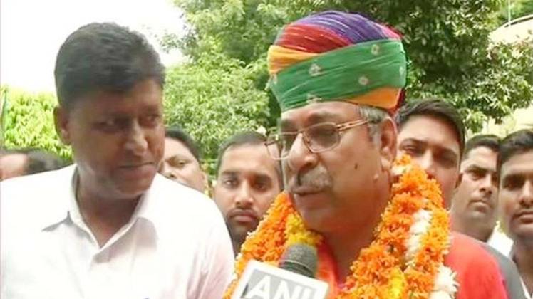 भाजपा के प्रदेश अध्यक्ष सतीश पूनिया (फाइल फोटोः ANI)