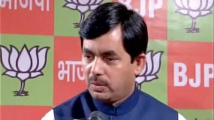 बीजेपी नेता शाहनवाज हुसैन (फाइल फोटो-ANI)