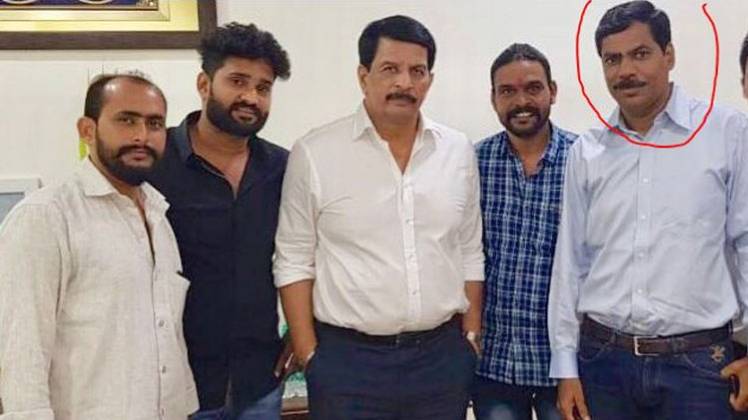 लाल घेरे में श्याम किशोर गरिकापट्टी (फोटो- आजतक)