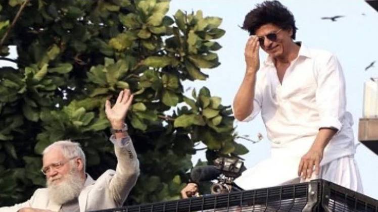  डेविड लेटरमैन-शाहरुख खान