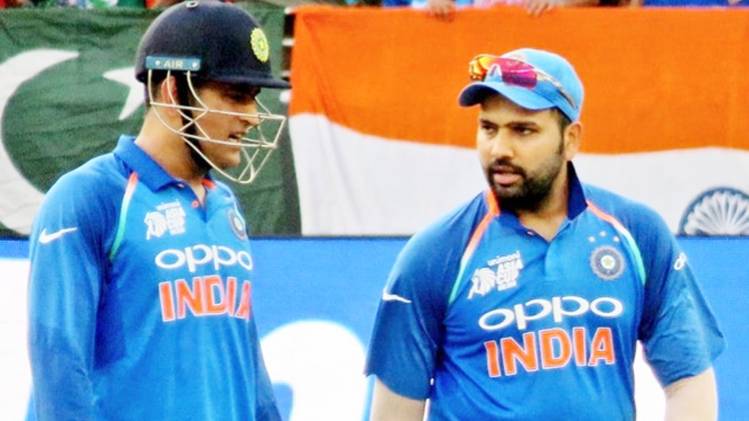Dhoni and Rohit