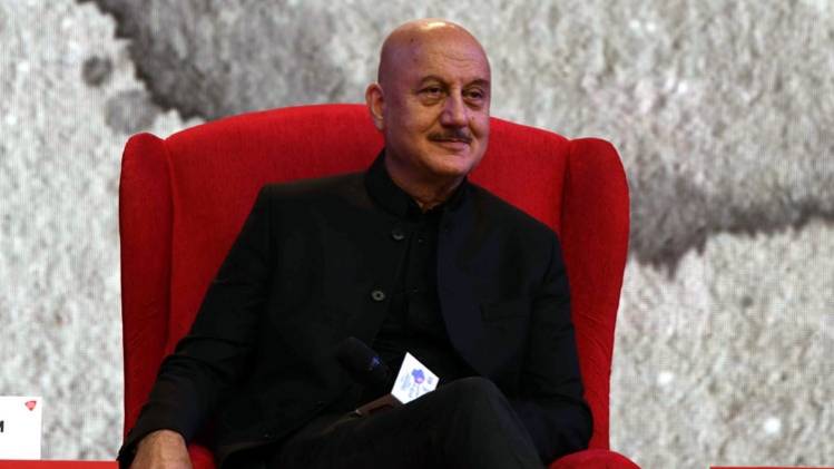 साहित्य आजतक 2019: अनुपम खेर (फोटो क्रेडिट-  Chandradeep Kumar)