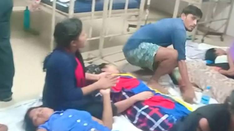 बालासोर अस्पताल में पीड़ितों का इलाज चल रहा है (फोटो-सुफियान)