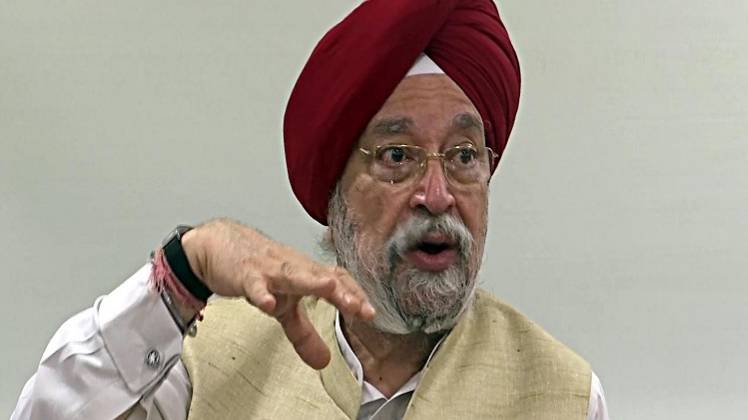 केंद्रीय मंत्री हरदीप पुरी (ANI)