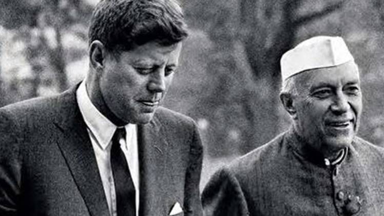 US राष्ट्रपति John F. Kennedy के साथ 1961 में व्हाइट हाउस में जवाहरलाल नेहरू (Photo: AP)