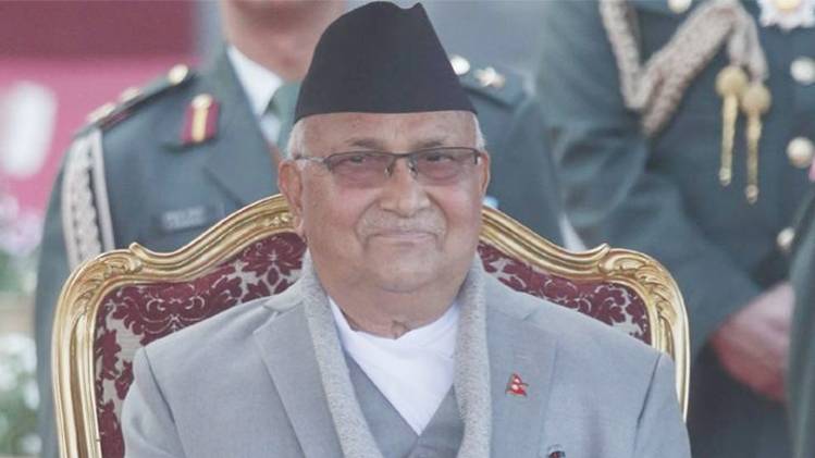 नेपाल के प्रधानमंत्री केपी शर्मा ओली