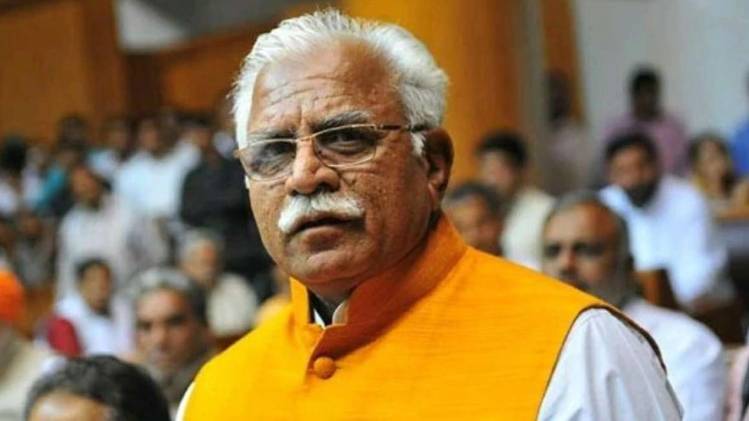 हरियाणा के मुख्यमंत्री मनोहर लाल खट्टर (फाइल फोटो-PTI)