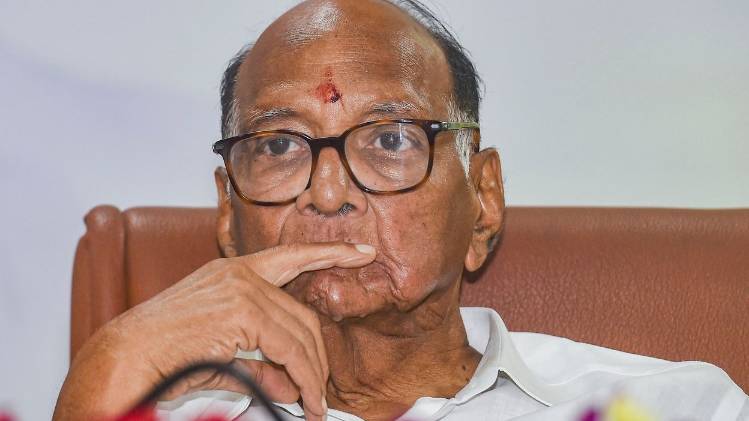 एनसीपी प्रमुख शरद पावर (फोटो- PTI)