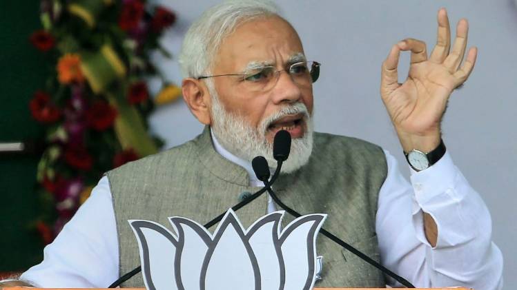 झारखंड के पलामू में PM नरेंद्र मोदी की चुनावी रैली (फोटो-पीटीआई)