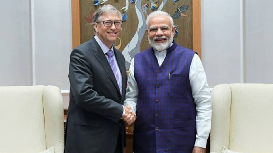 PM Modi-Bill Gates: पीएम मोदी ने बिल गेट्स से की मुलाकात, पीएम ने एआई पर रखा अपना नजरिया PM Modi-Bill Gates: पीएम मोदी ने बिल गेट्स से की मुलाकात, पीएम ने एआई पर रखा अपना नजरिया