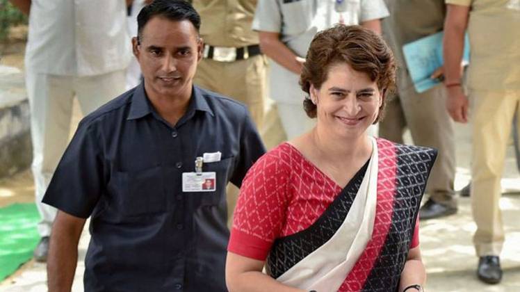 कांग्रेस महासचिव प्रियंका गांधी (फाइल फोटो) 