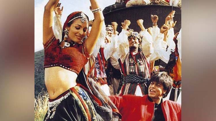 छैंया-छैंया गाने में शाहरुख खान और मलाइका अरोड़ा (YouTube)