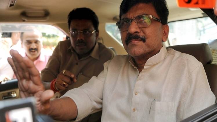 शिवसेना नेता संजय राउत की फाइल फोटो (ANI)