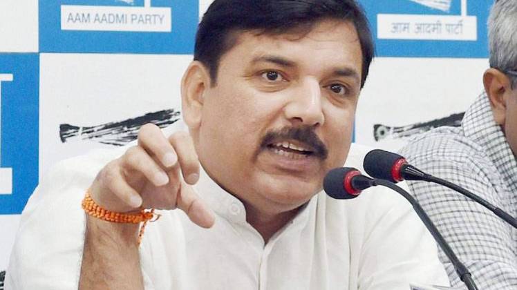 AAP सांसद संजय सिंह (फाइल फोटो- Aajtak)
