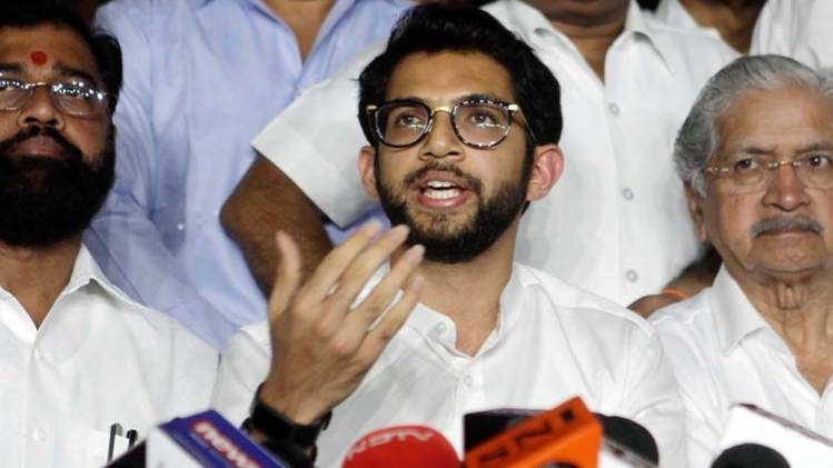 शिवसेना नेता आदित्य ठाकरे की फाइल फोटो (ANI)