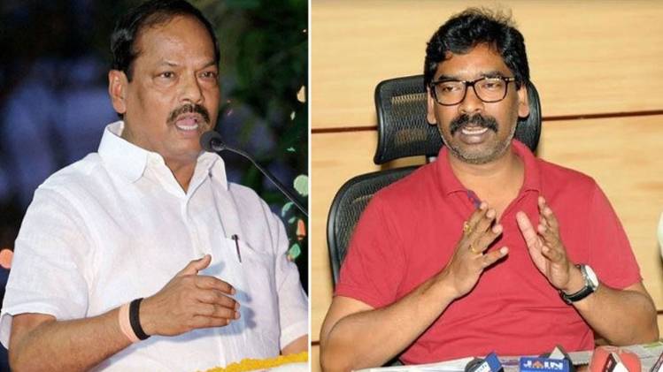 रघुवर दास और हेमंत सोरेन