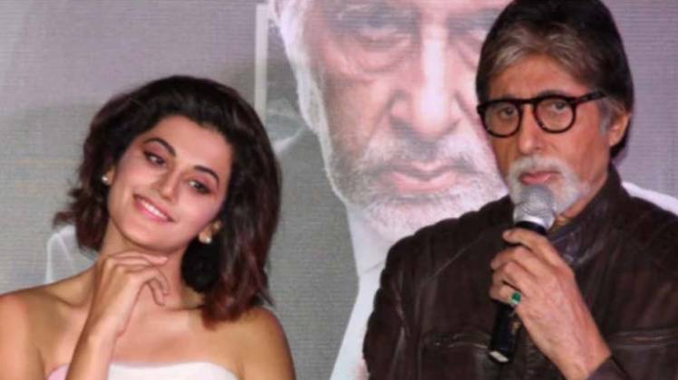 तापसी पन्नू और अमिताभ बच्चन