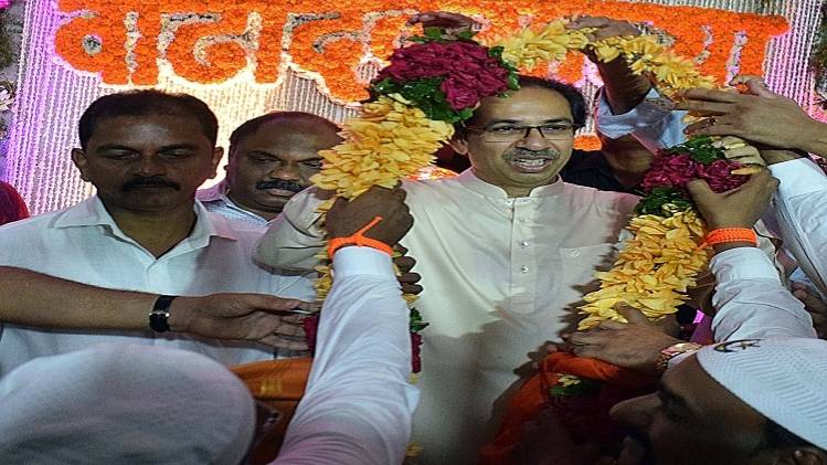 शिवसेना प्रमुख उद्धव ठाकरे की फाइल फोटो (ANI)