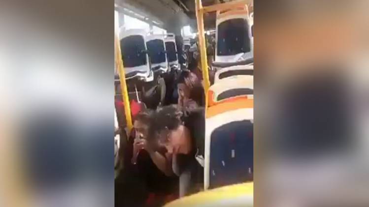 वायरल हो रहे वीडियो का स्क्रीनशॉट