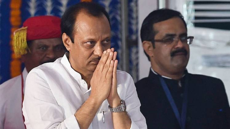 महाराष्ट्र के उपमुख्यमंत्री अजित पवार (फाइल फोटोः पीटीआई)