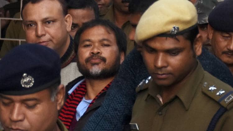 कृषक मुक्ति संग्राम समिति के सलाहकार अखिल गोगोई (ANI)