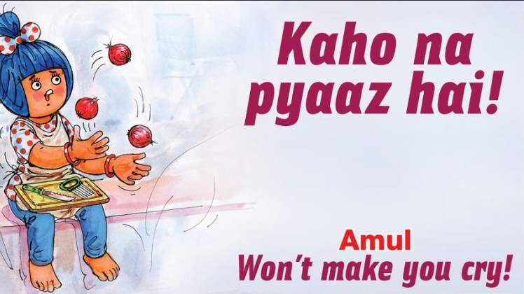 तेजी से वायरल हो रहा है अमूल का यह फनी पोस्ट 