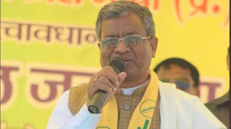 झारखंड विकास मोर्चा के नेता बाबू लाल मरांडी