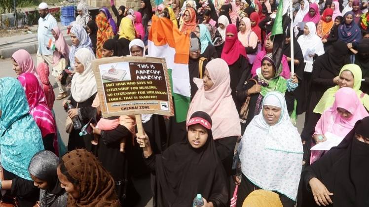 CAA के विरेध में जारी है विरोध प्रदर्शन