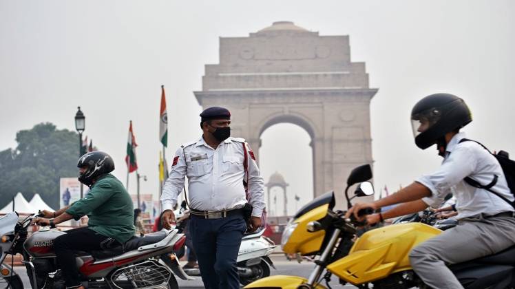 नए साल पर दिल्ली ट्रैफिक पुलिस की बड़ी तैयारी (फाइल फोटो-ANI)