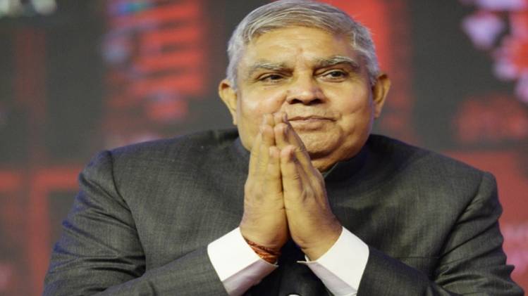 इंडिया टुडे कॉनक्लेव ईस्ट में बोलते पश्चिम बंगाल के राज्यपाल जगदीप धनखड़.