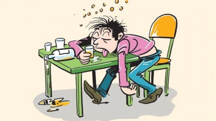 शराब पीने के बाद हंगामा करते हैं भरतीय