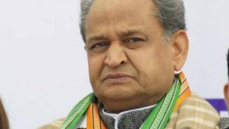 मुख्यमंत्री अशोक गहलोत की फाइल फोटो (ANI)