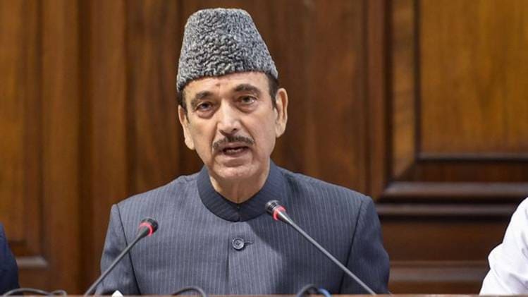 कांग्रेस नेता गुलाम नबी आजाद (फोटो-पीटीआई)