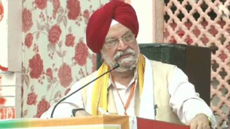 केंद्रीय मंत्री हरदीप सिंह पुरी (ANI)