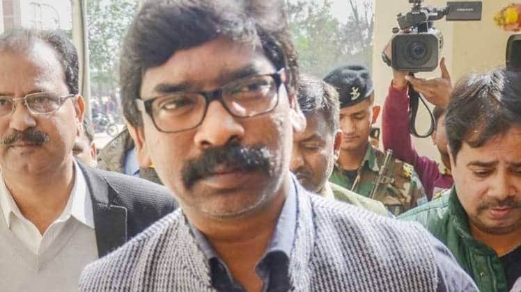 जेएमएम नेता हेमंत सोरेन