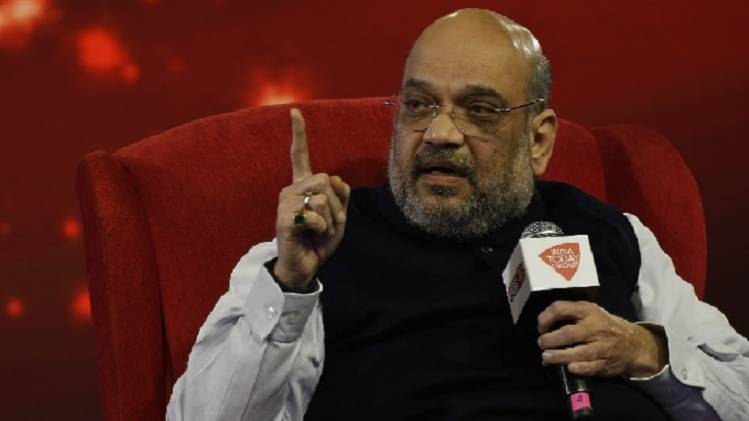 एजेंडा आजतक के मंच पर गृह मंत्री अमित शाह