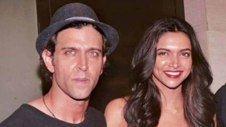 दीपिका पादुकोण और ऋतिक रोशन 