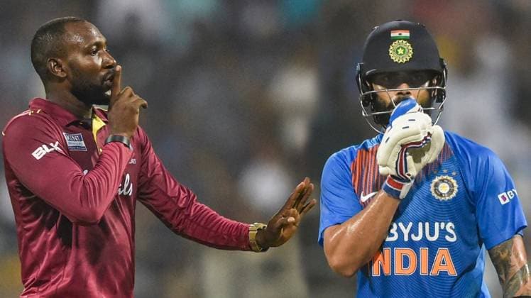 केसरिक विलियम्स और विराट कोहली (तस्वीर- PTI)