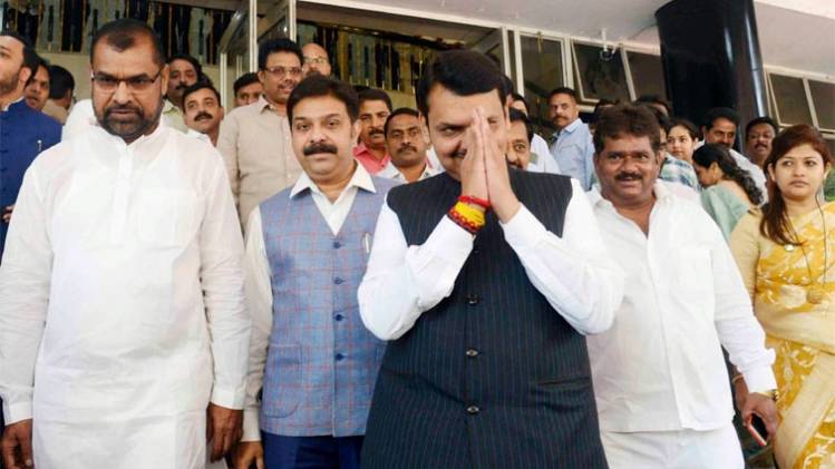 मुंबई में देर रात बीजेपी कोर कमेठी की बैठक (फाइल फोटो-PTI)