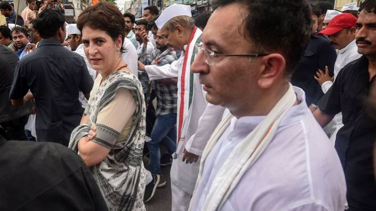 कांग्रेस महासचिव प्रियंका गांधी (फाइल फोटो-PTI)