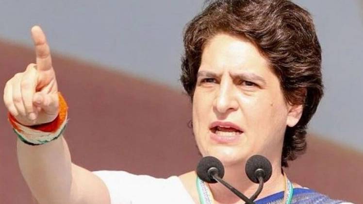 कांग्रेस महासचिव प्रियंका गांधी वाड्रा (Courtesy- Twitter)
