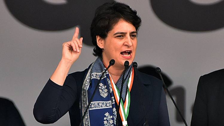 कांग्रेस महासचिव प्रियंका गांधी (तस्वीर- ANI)