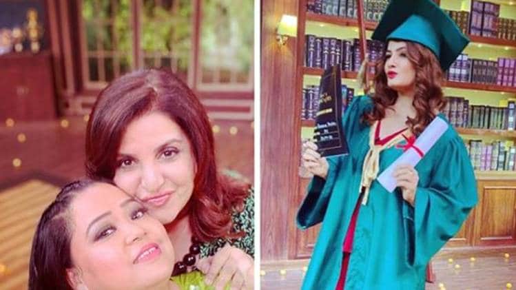 फराह, भारती और रवीना टंडन