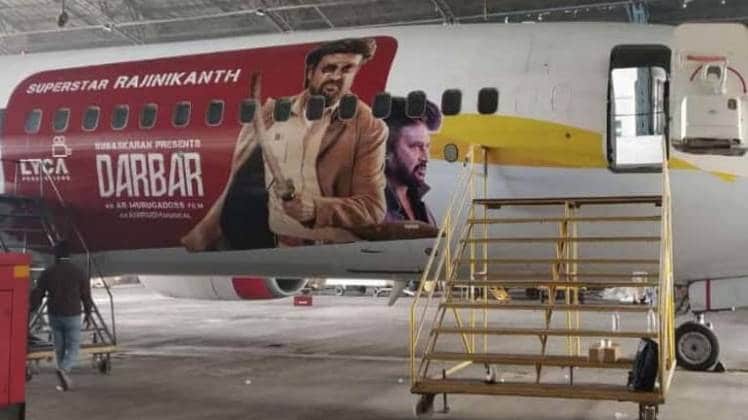 रजनीकांत की दरबार फ्लाइट