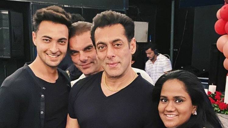 बहन-जीजा संग सलमान खान